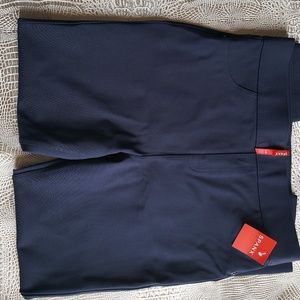 SPANX navy Ponte LEGGINGS